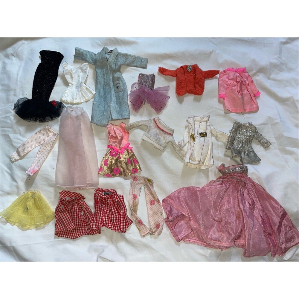 VTG 1960s Mattel Barbie Skipper Francie Clothing BW Tags TLC
